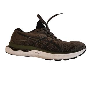 ASICS FF BLAST+ womens size 7 Khaki Green great condition